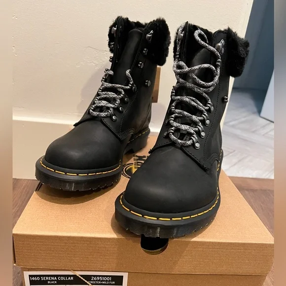 Martens Shoes Nwt Dr Martens 46 Serena Collar Streeter